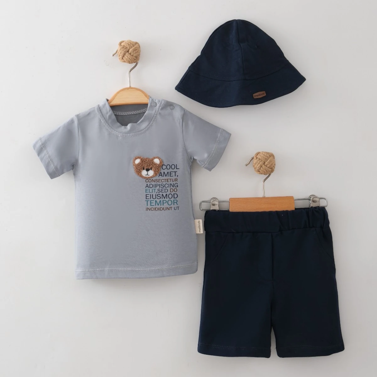 MAİ01-8372 COOL AMET ŞAPKALI 3 LÜ TAKIM