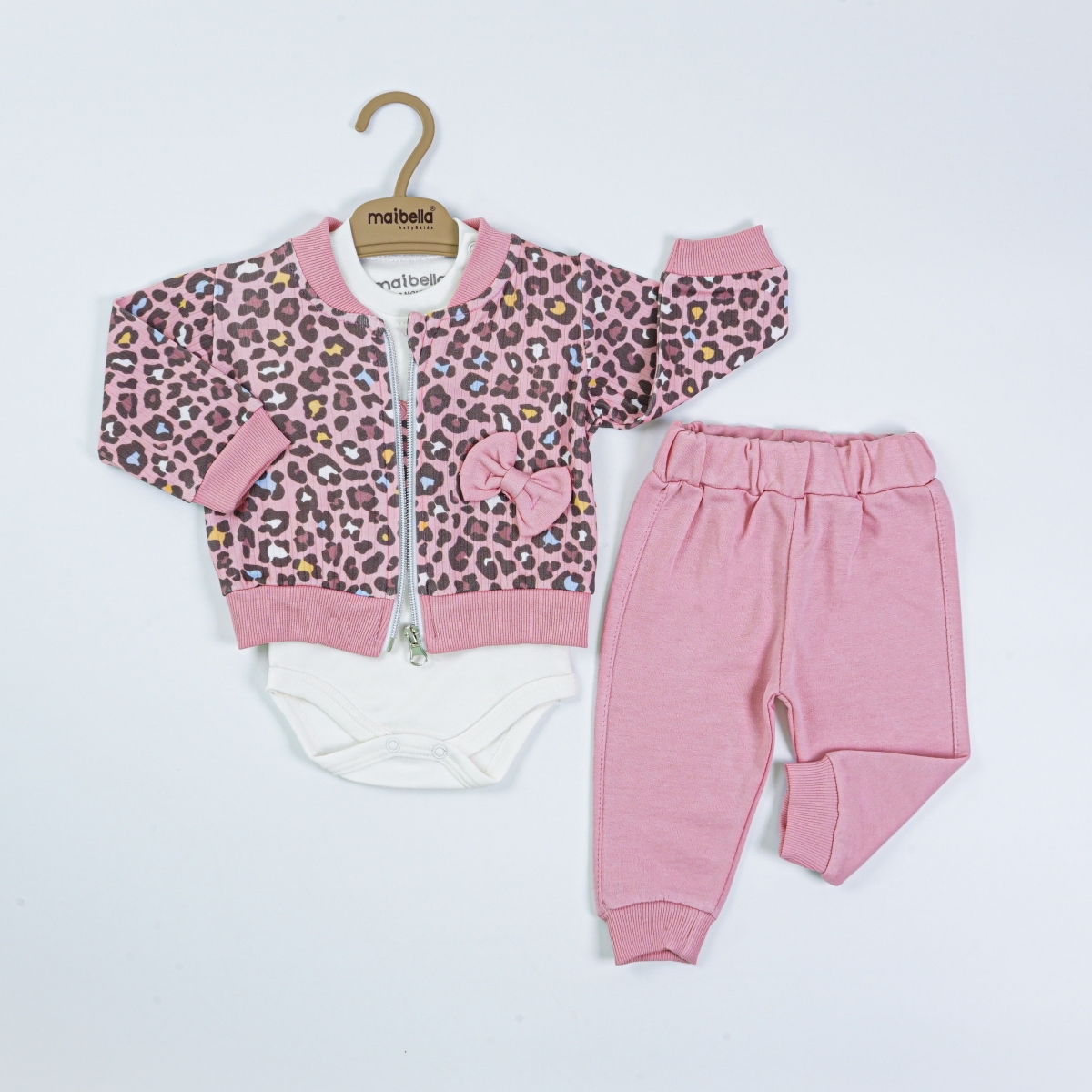 LEOPAR DESENLİ 3 LÜ TAKIM