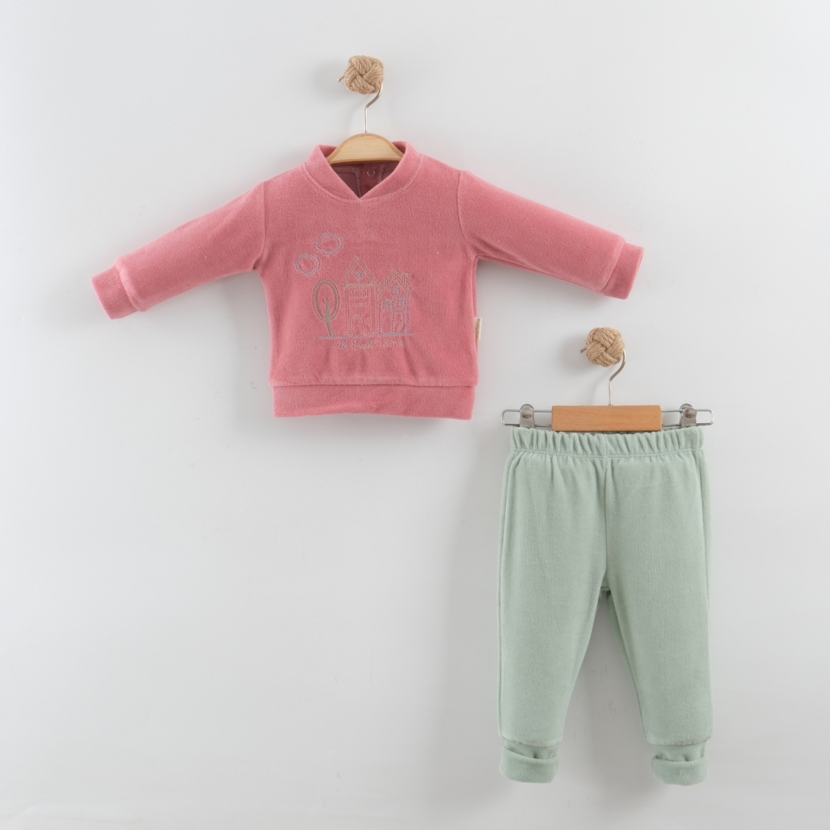 SWEET HOME KADİFE 2 Lİ TAKIM