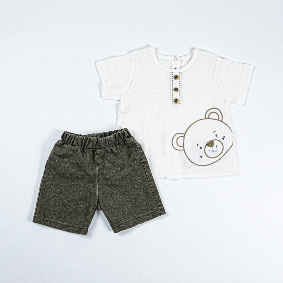 AYI MÜSLİN ERKEK 2 Lİ TAKIM