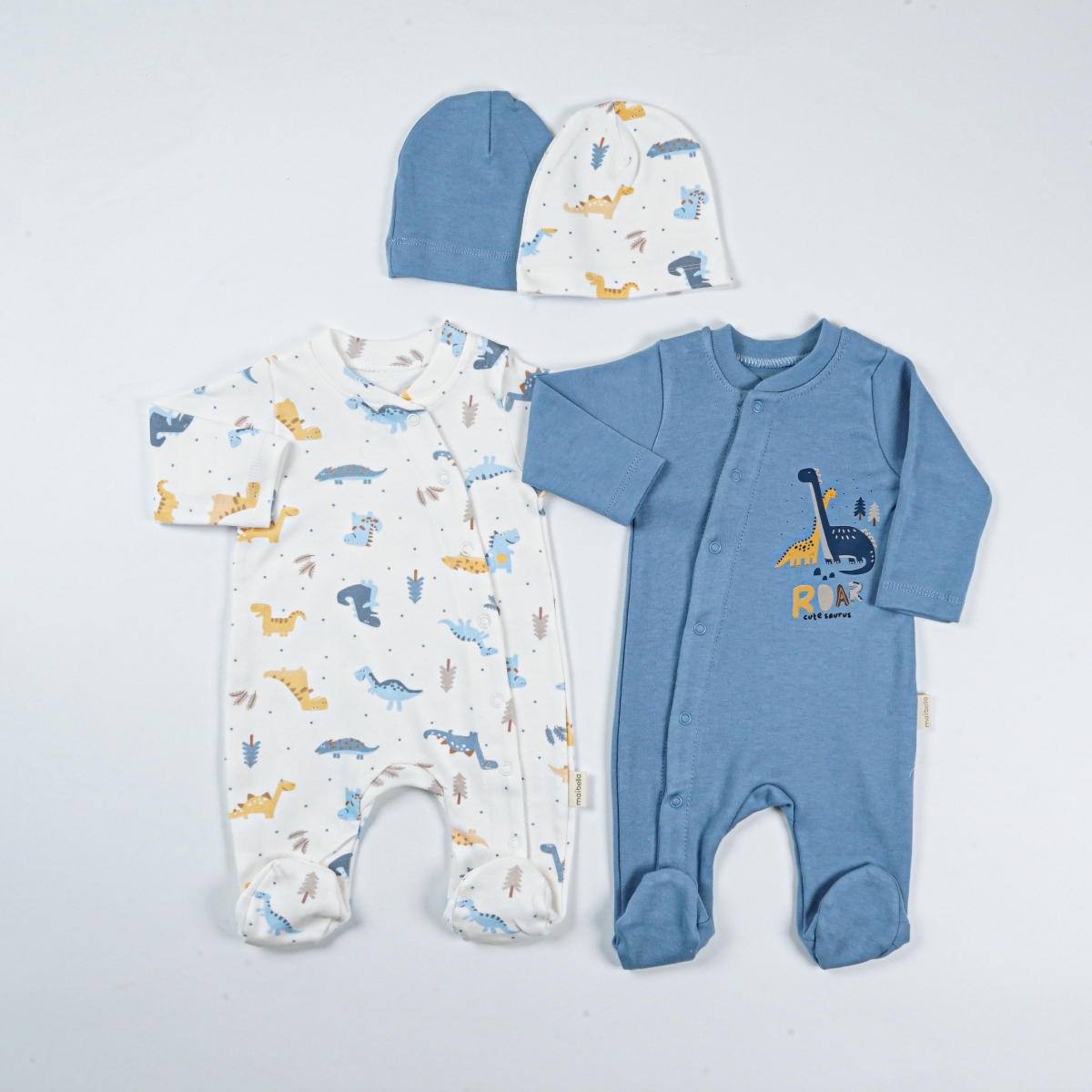 CUTE DİNO ŞAPKALI 2 Lİ TULUM