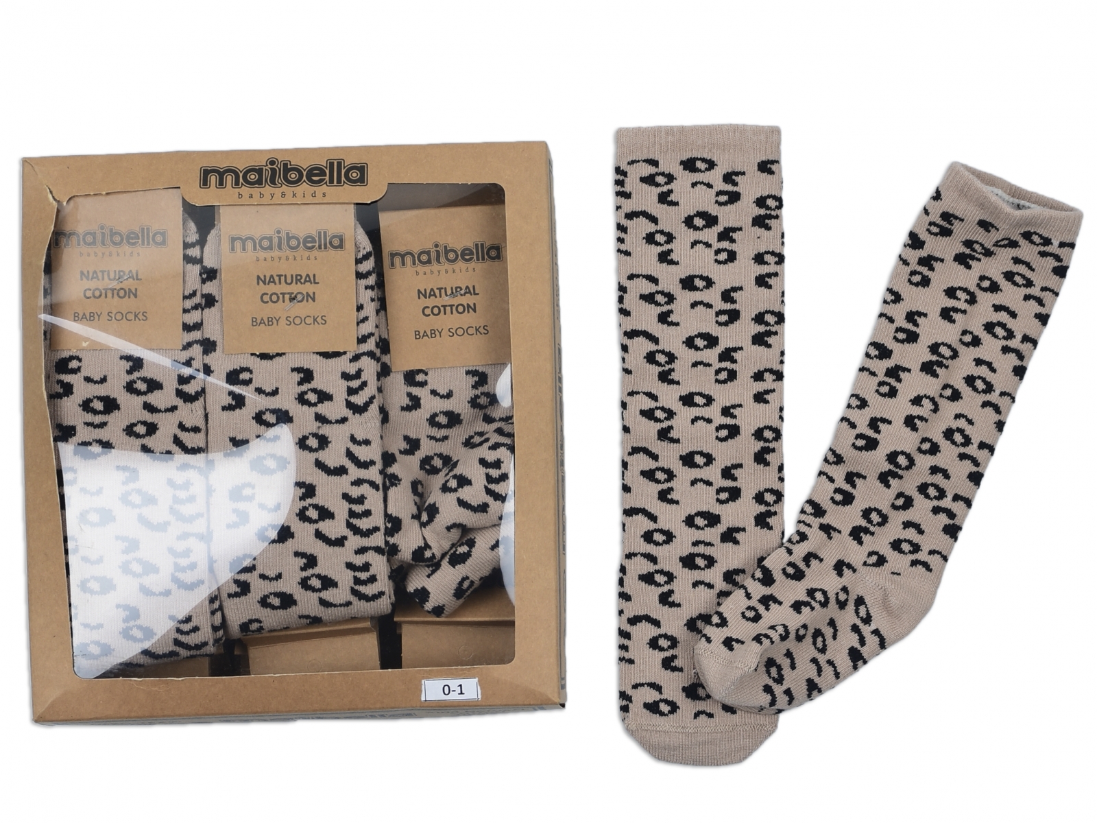 LEOPAR DESENLİ ÇORAP