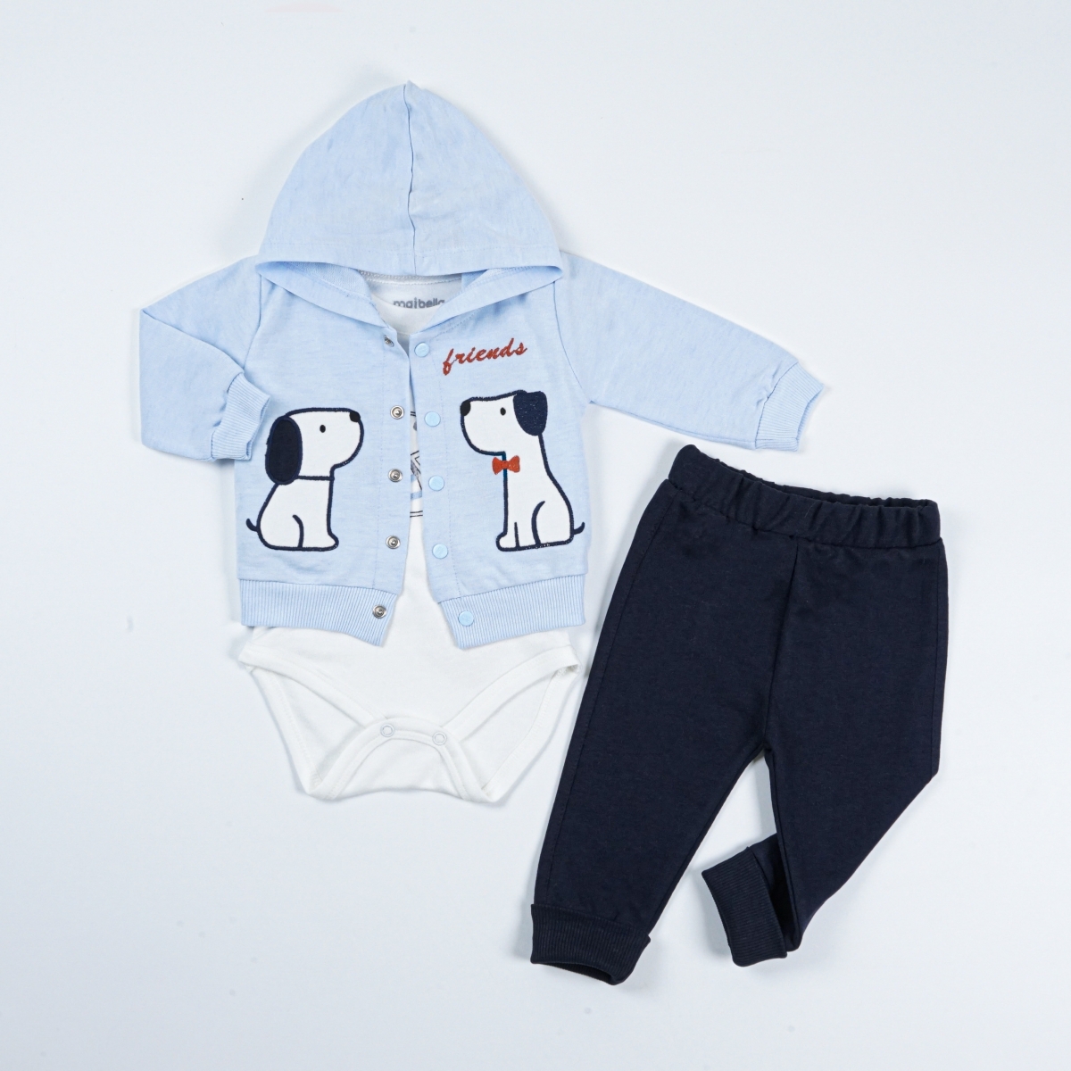 KÖPEKLİ 3 LÜ  TAKIM