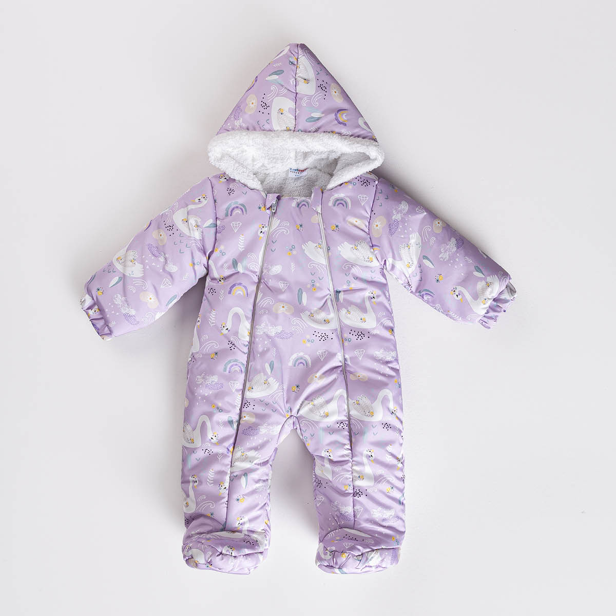 KUĞU DESENLİ PATİKLİ KOZMONOT