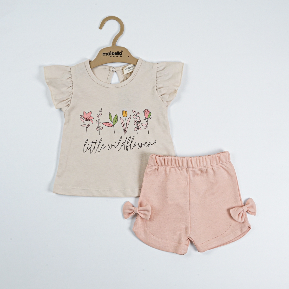 ÇİÇEKLİ 2 Lİ YAZLIK TAKIM