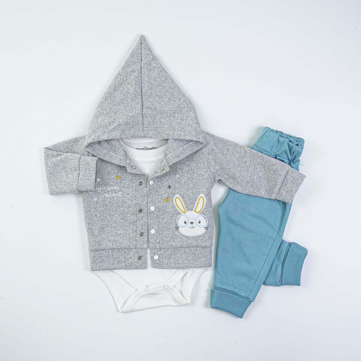 GÖZLÜKLÜ TAVŞAN 3 LÜ SET