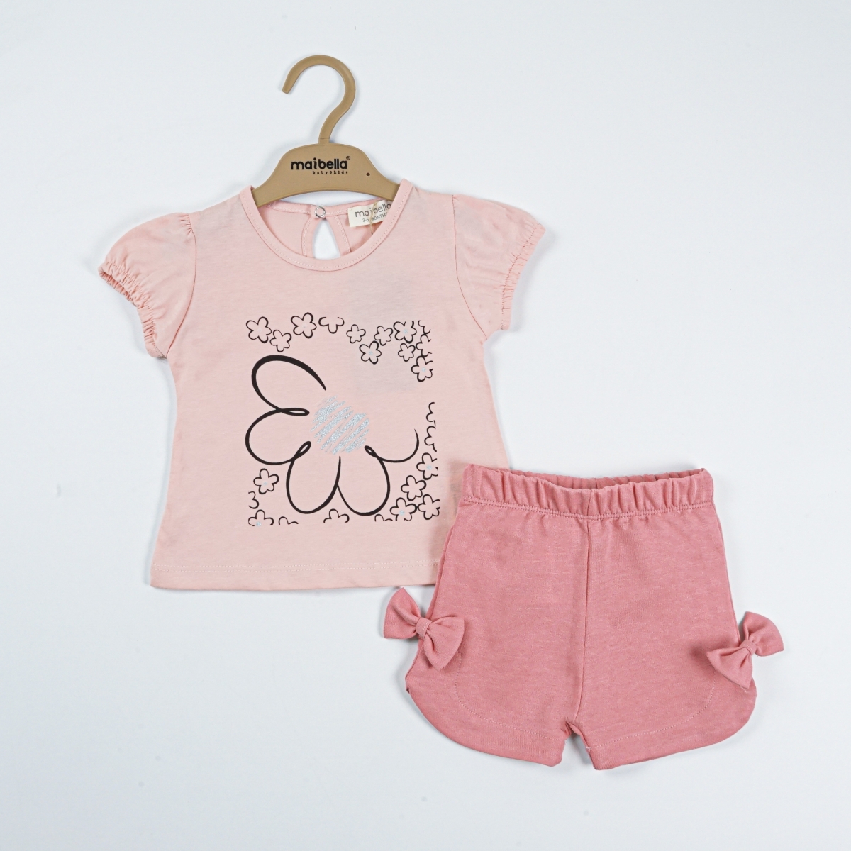 ÇİÇEKLİ 2 Lİ YAZLIK TAKIM