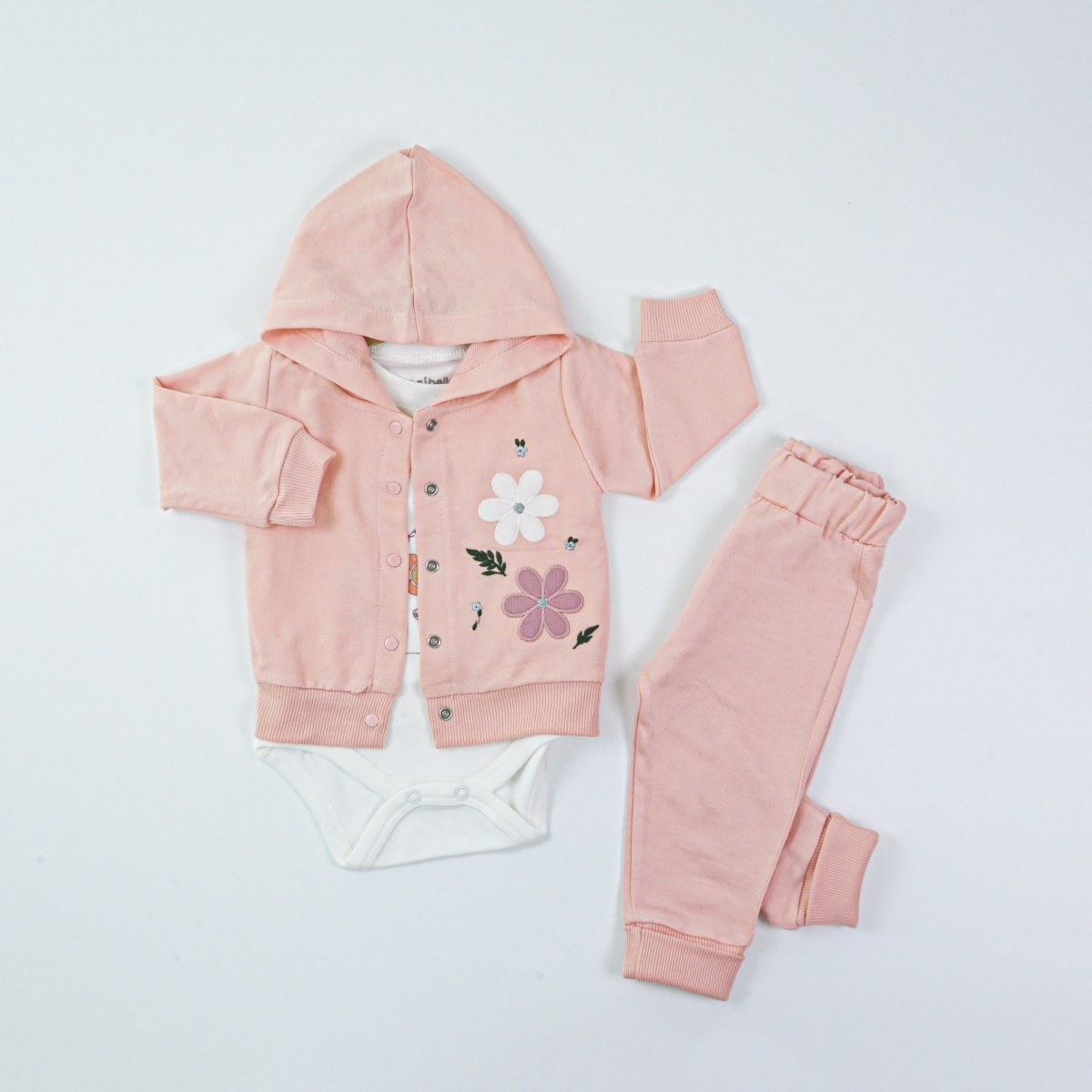 ÇİÇEKLİ 3 LÜ TAKIM