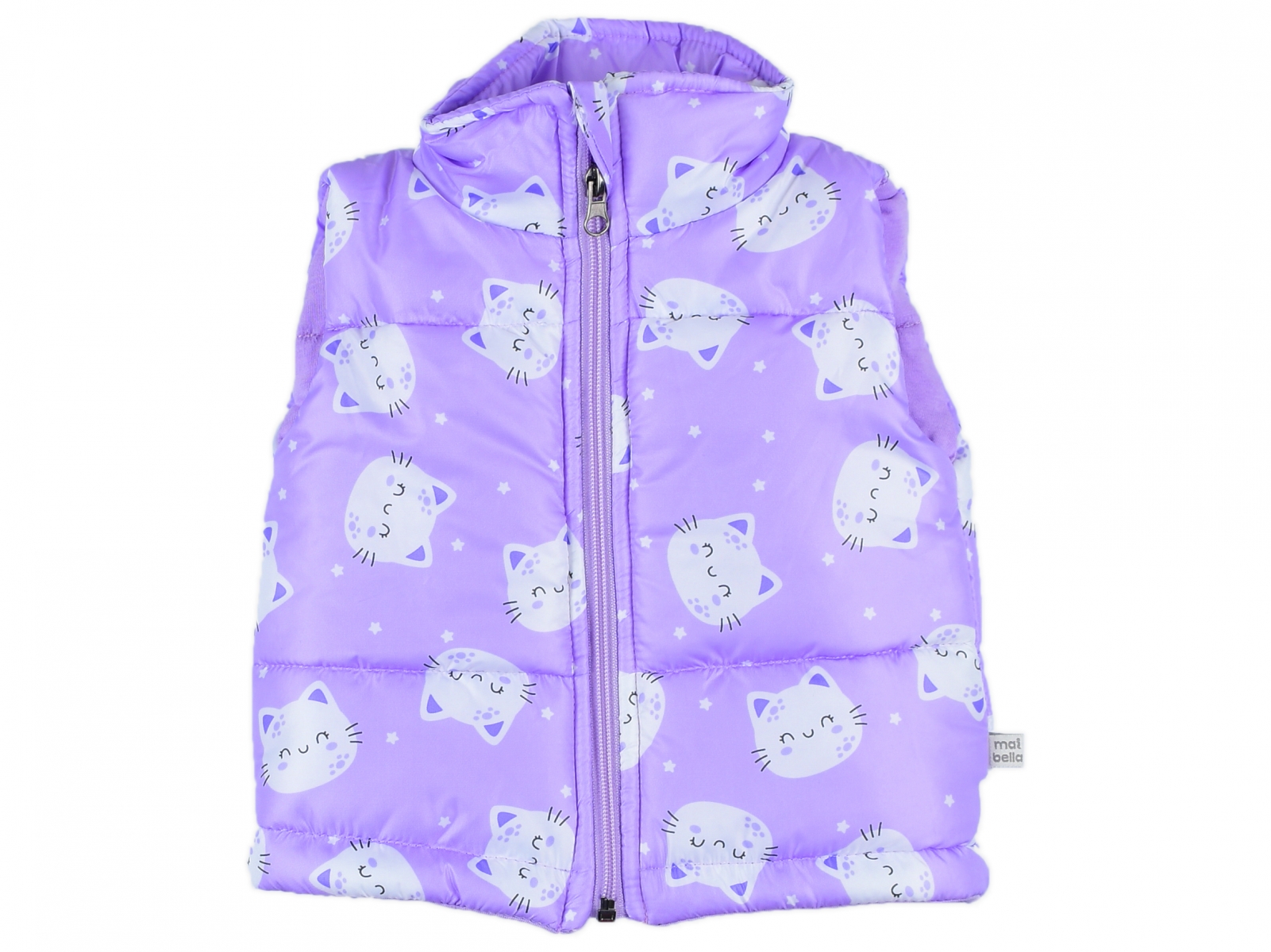 KEDİ DESENLİ YELEK