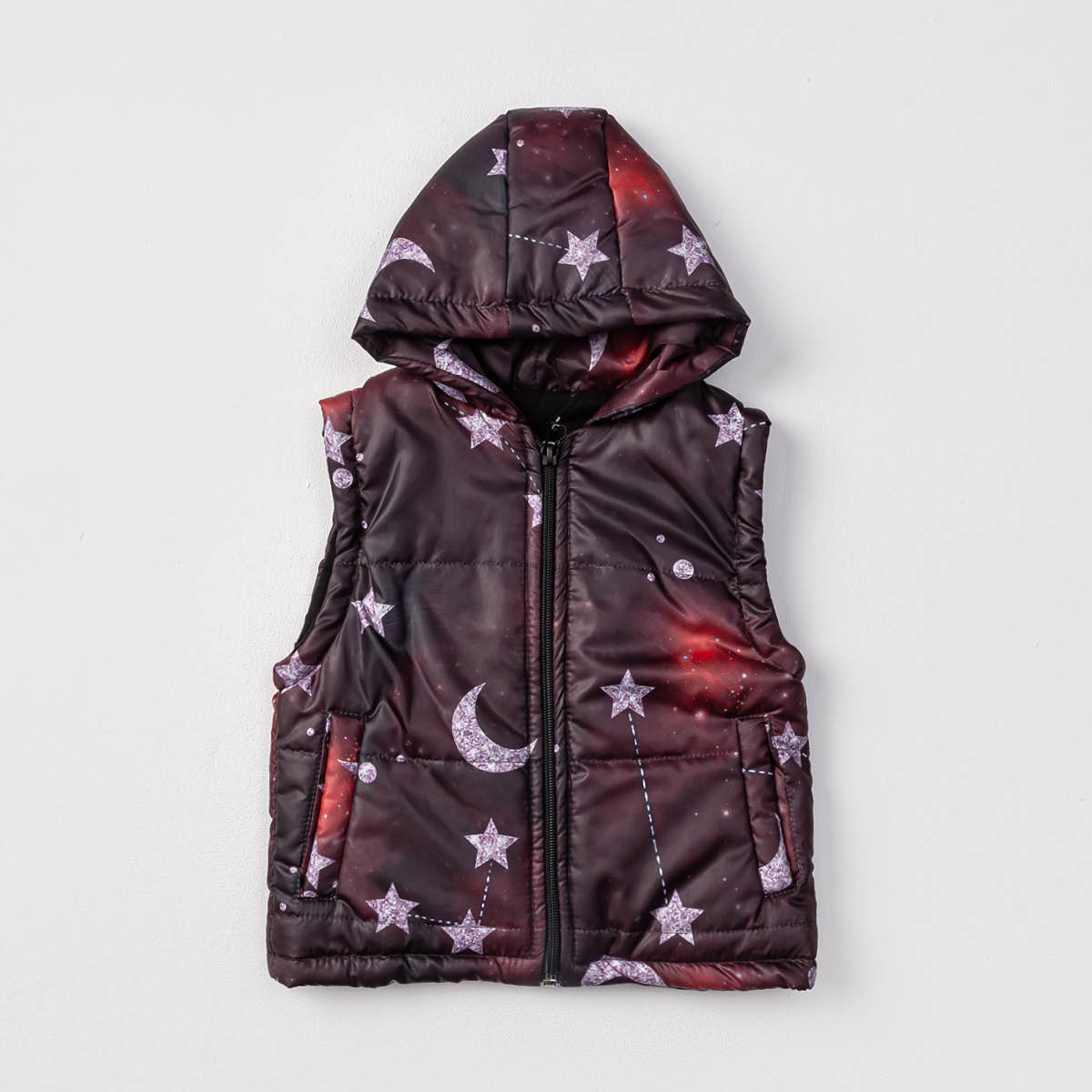 YILDIZ ŞİŞME YELEK KAPŞONLU