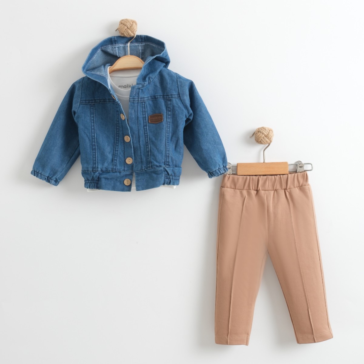 DİNO KOT CEKET 3LÜ TAKIM