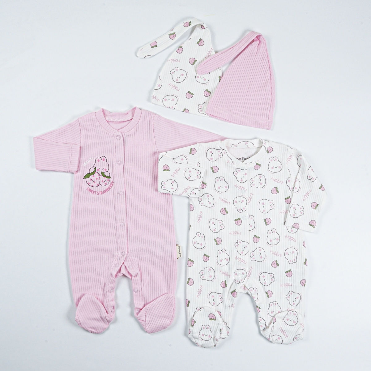 SWEET TAVŞAN ŞAPKALI 2 Lİ TULUM