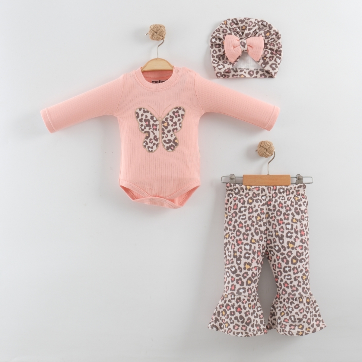 KELEBEK NAKIŞLI 2Lİ TAKIM