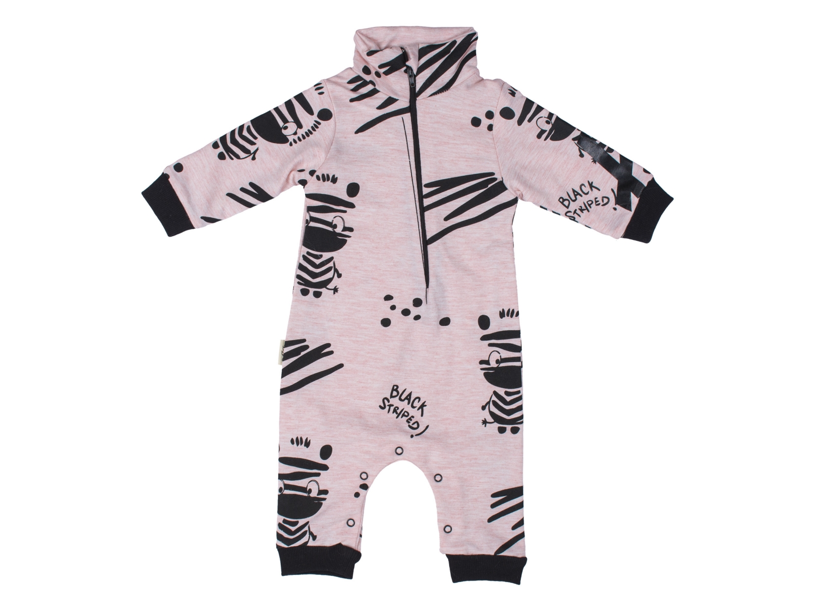 ZEBRA BASKILI FERMUARLI TULUM