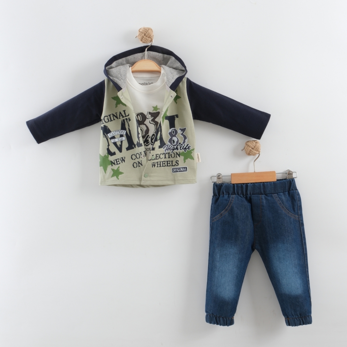 ORGİNAL CAUTİON KOT PANTOLON 3 LÜ TAKIM