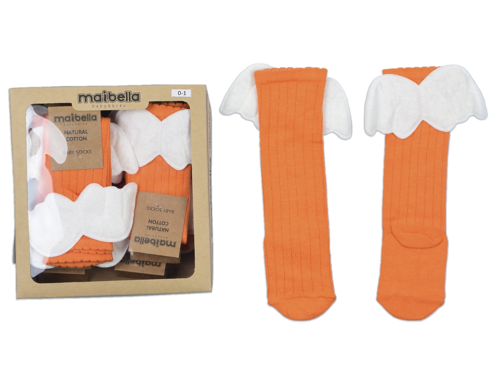 DİZALTI KANATLI KALIN FİTİL ÇORAP