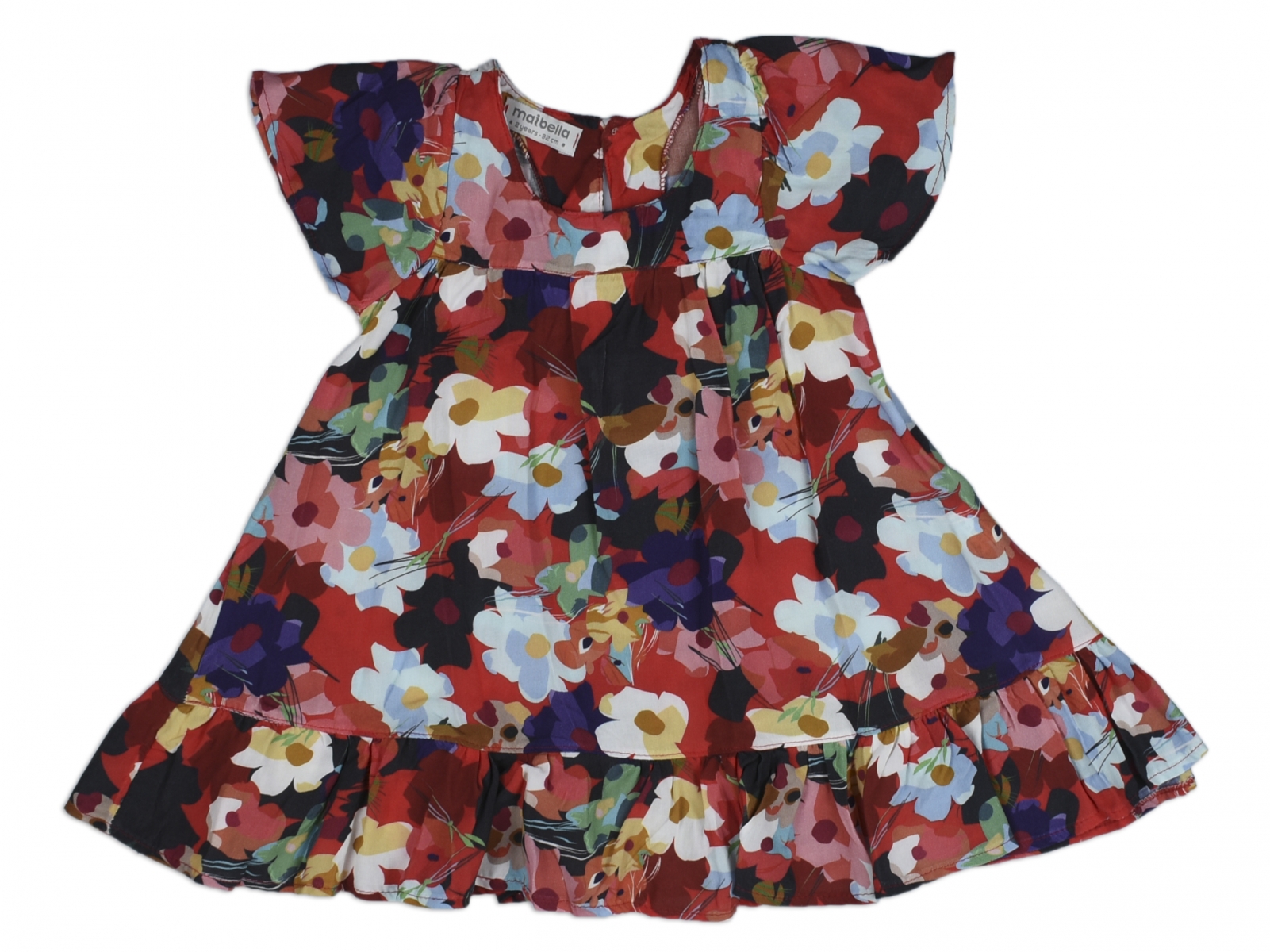 PAMUK VİSKON ELBİSE 6-9 YAŞ