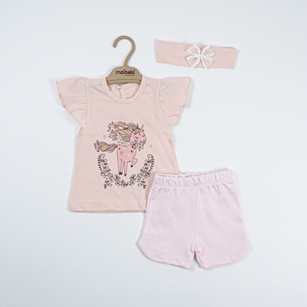 TEK BOYNUZLU AT BANDANALI 3 LÜ YAZLIK TAKIM