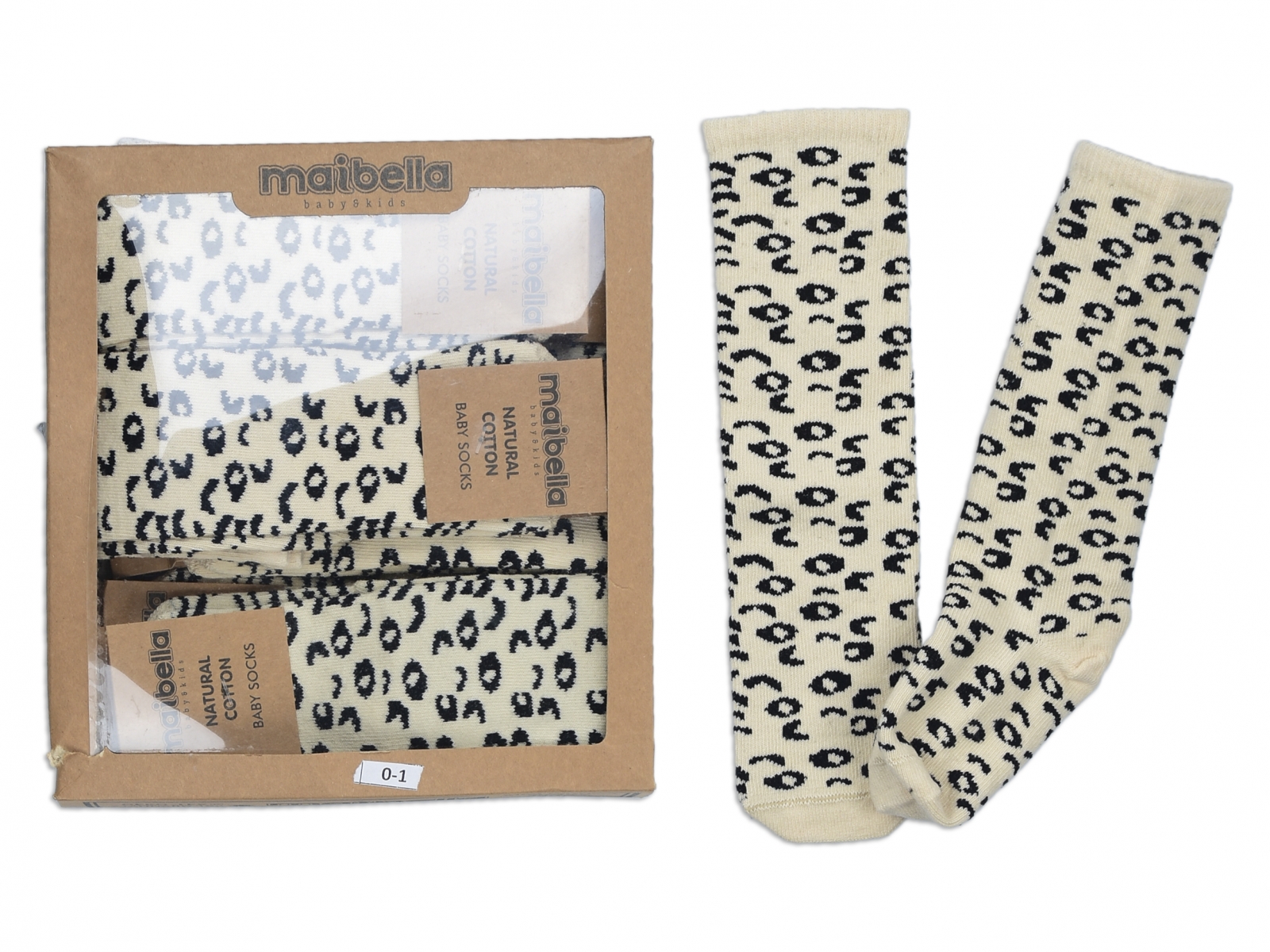 LEOPAR DESENLİ ÇORAP 1-3 YAŞ