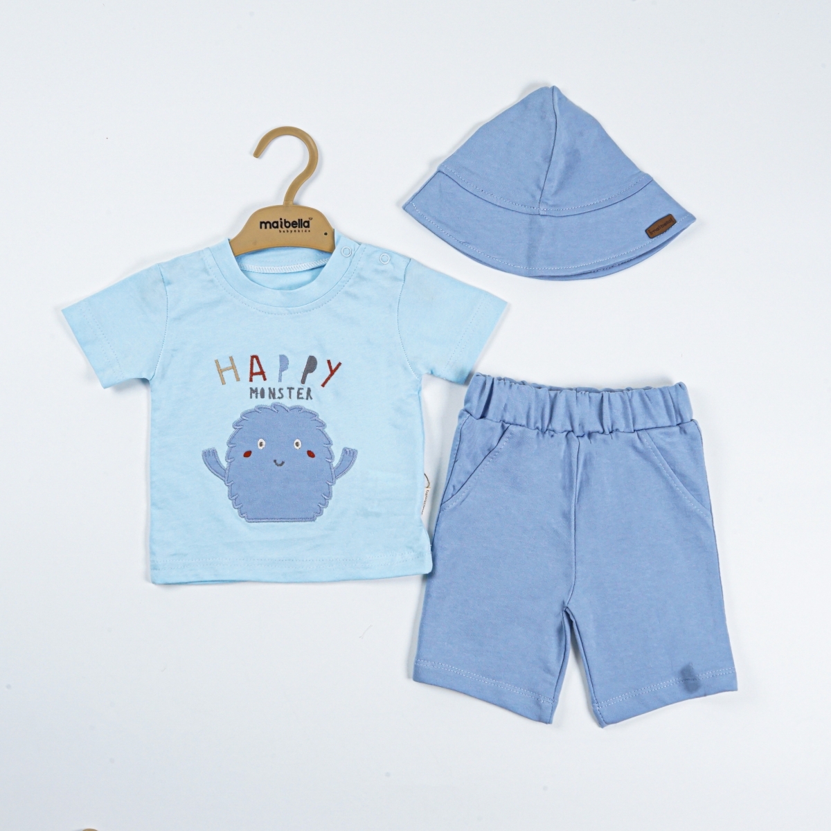 HAPPY MONSTER 3 LÜ YAZLIK TAKIM