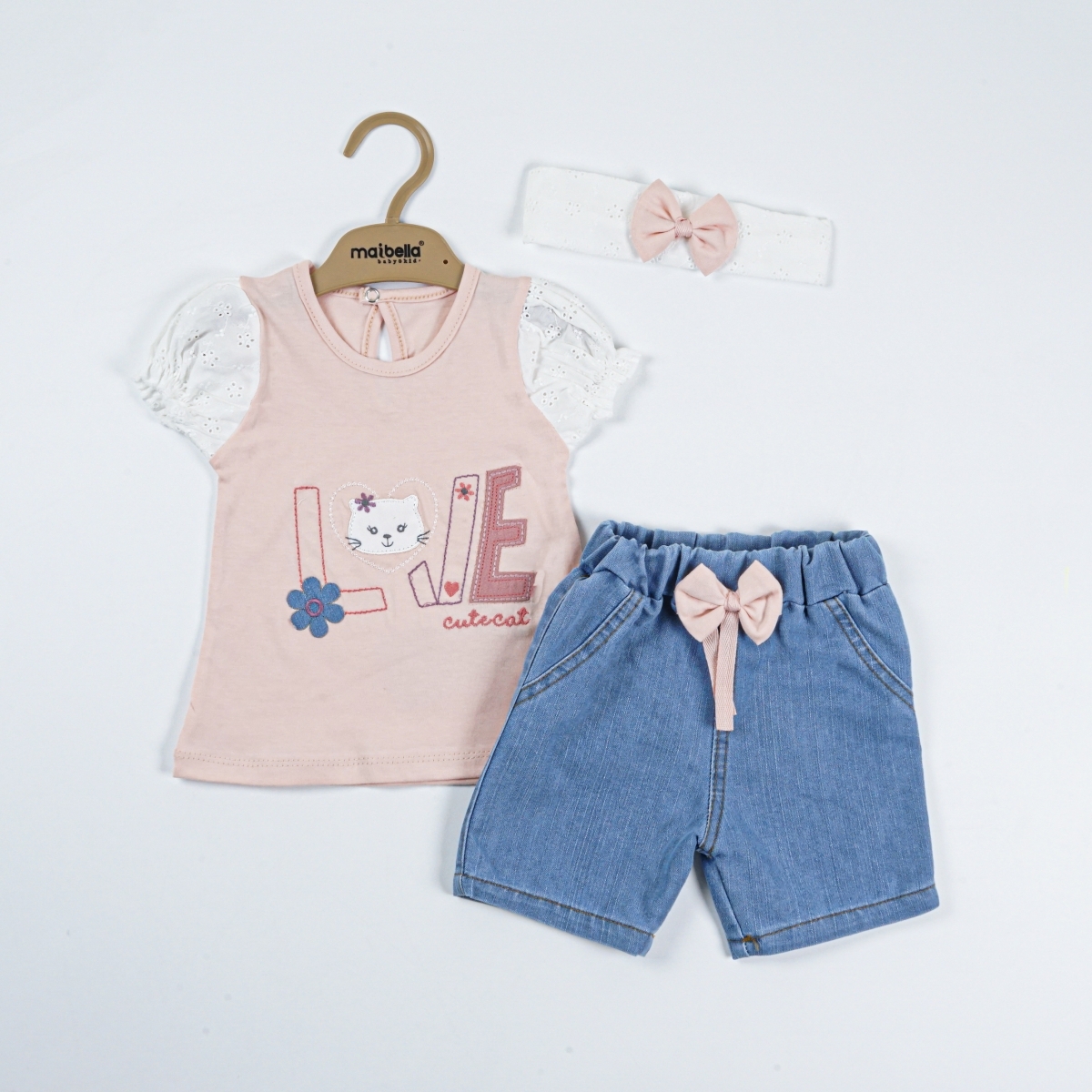 LOVE CAT KOT ŞORTLU 2 Lİ TAKIM