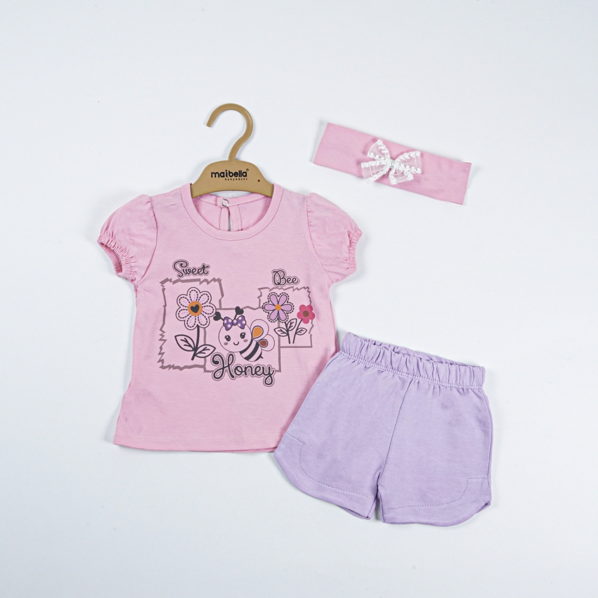 ARI BASKILI BANDANALI 3 LÜ YAZLIK TAKIM