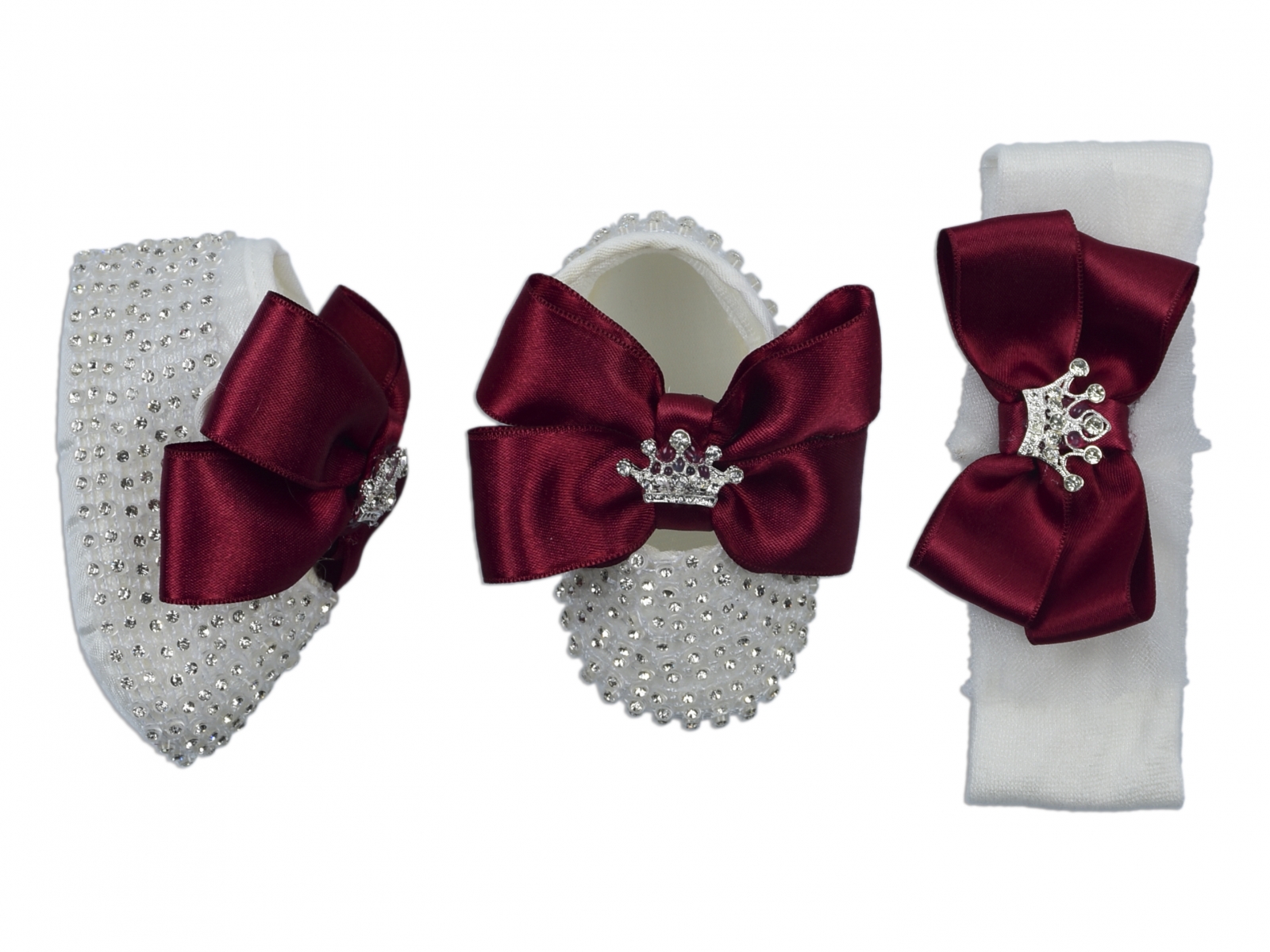 KIZ EL YAPIMI PATİK BANDANA SET