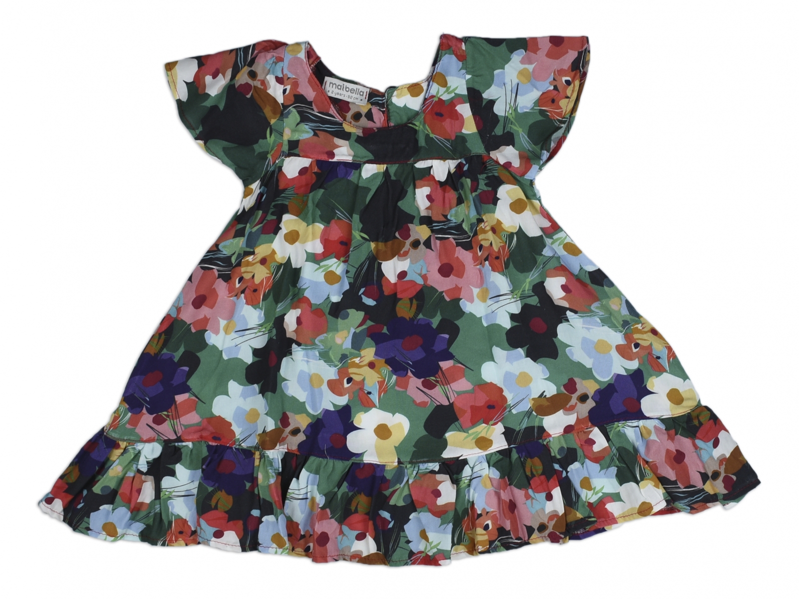 PAMUK VİSKON ELBİSE 2-5 YAŞ