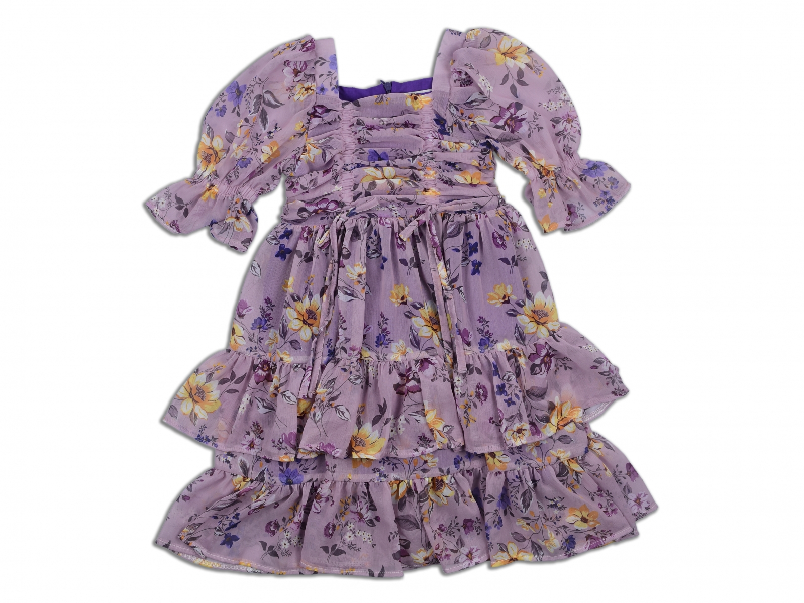 KARPUZ KOLLU ELBİSE