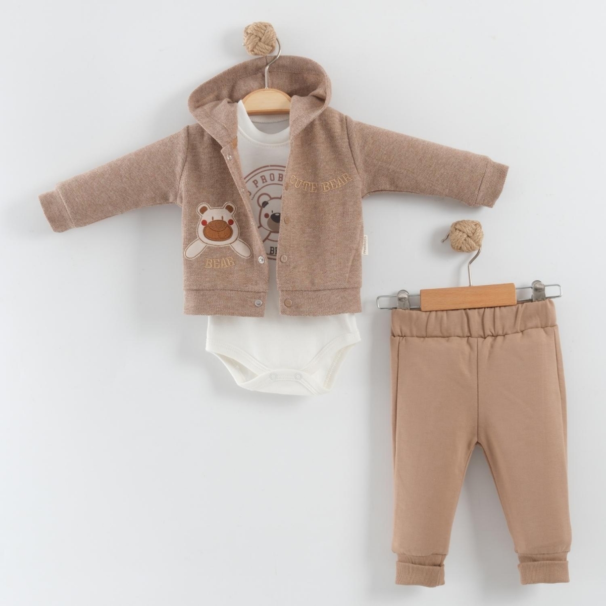 CUTE BEAR 3 LÜ TAKIM