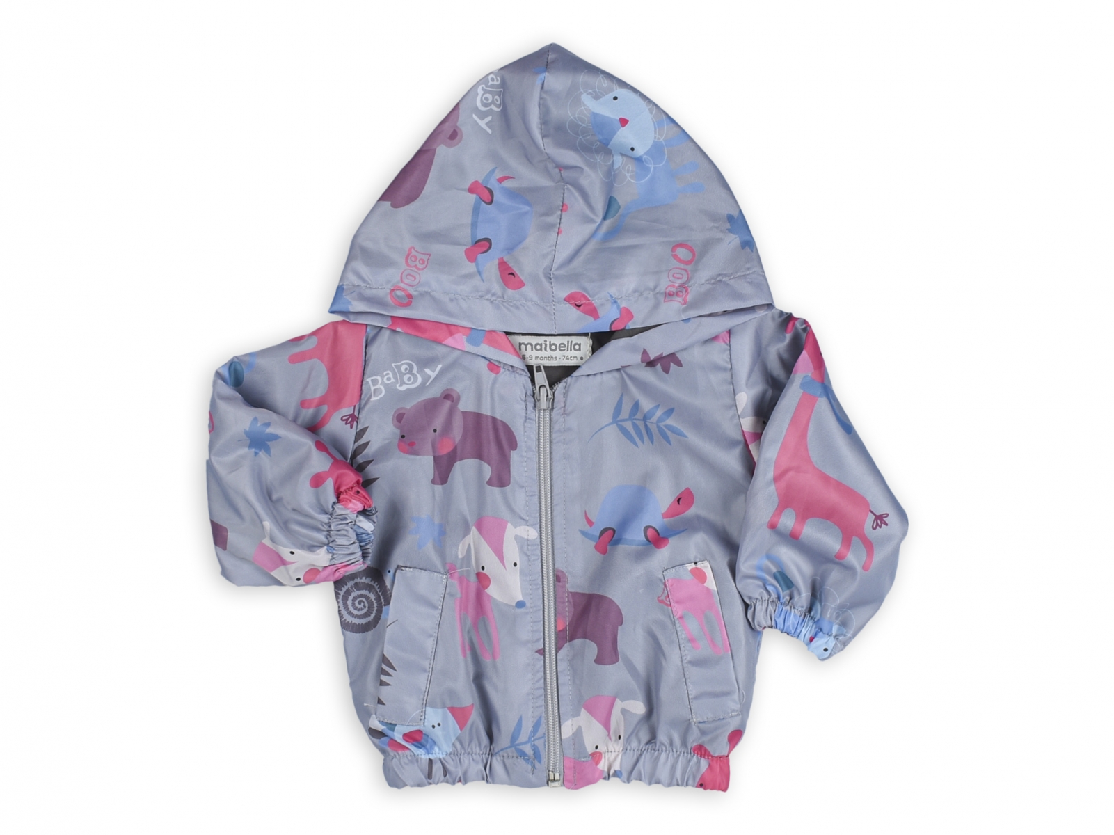 2BY2 ZÜRAFA DESENLİ YAĞMURLUK