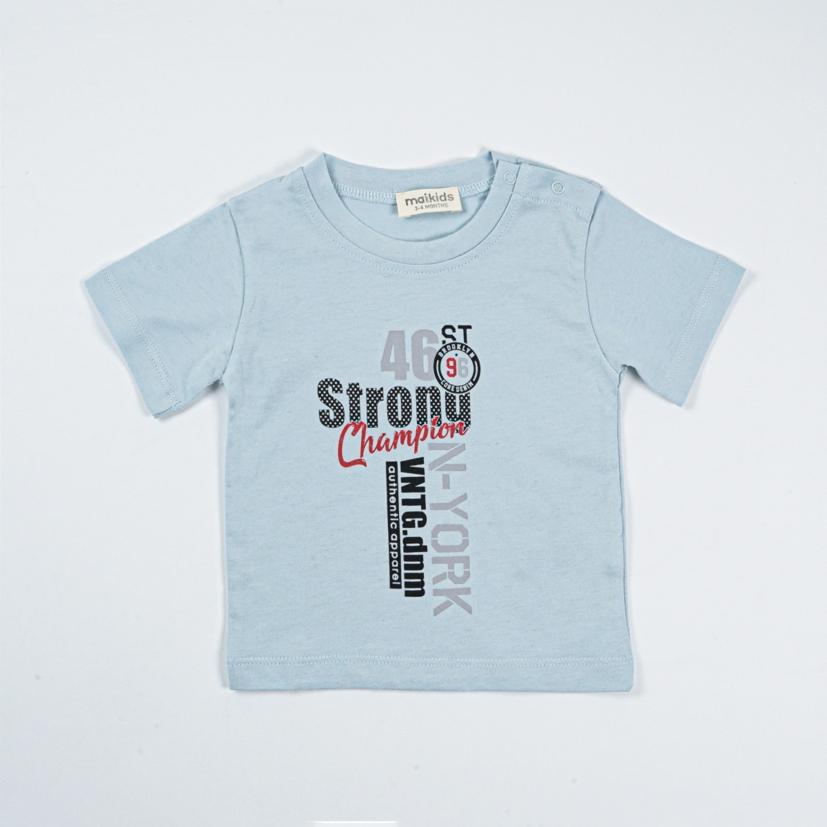 STRONG BASKILI AYLIK TİŞÖRT