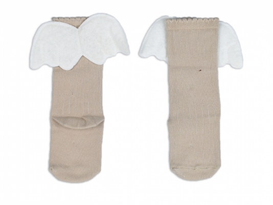 DİZALTI KANATLI KALIN FİTİL ÇORAP