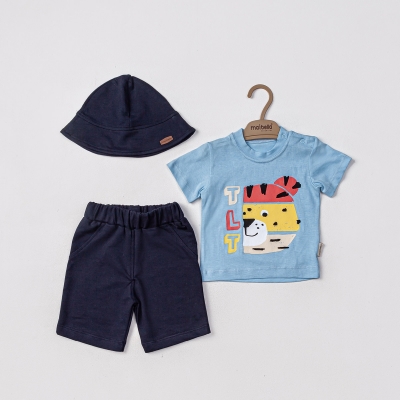 ERKEK 3 LÜ ŞORTLU TAKIM