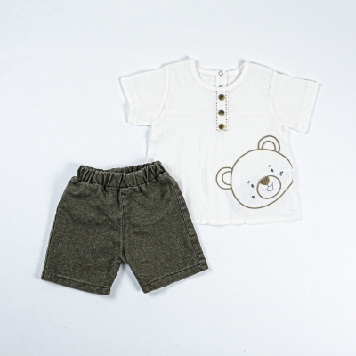 AYI MÜSLİN ERKEK 2 Lİ TAKIM