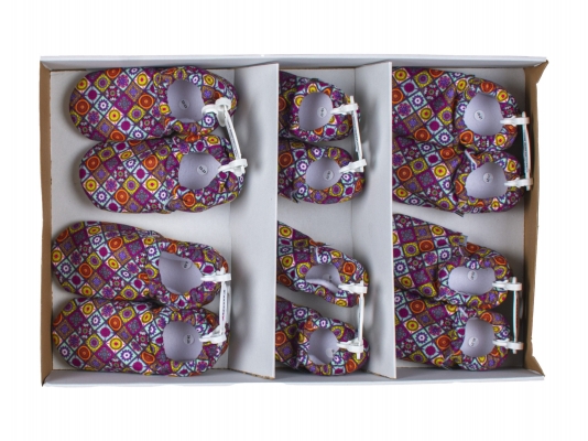 ETNİK DESENLİ EV AYAKKABISI