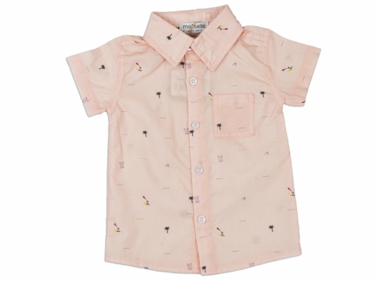 PALMİYE BASKILI GÖMLEK 9-24 AY