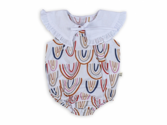 GÖKKUŞAĞI BEBE YAKALI ROMPER