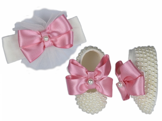 KIZ EL YAPIMI PATİK BANDANA SET