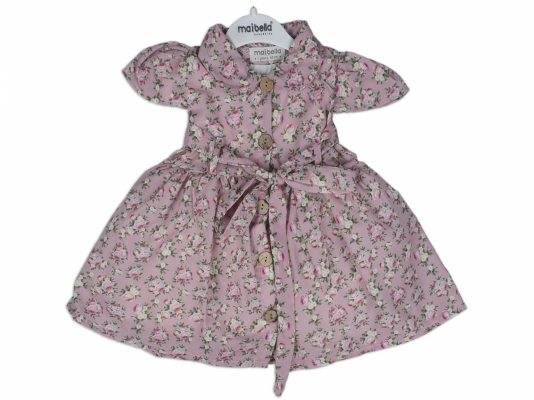 MİNİK GÜLLÜ ELBİSE 1-4