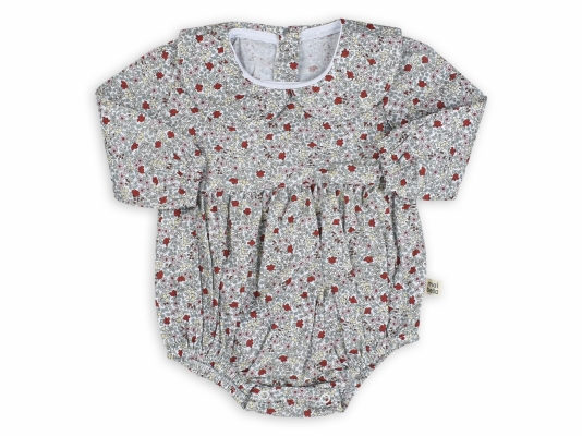 MİNİK ÇİÇEKLİ U.KOL ROMPER