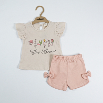 ÇİÇEKLİ 2 Lİ YAZLIK TAKIM