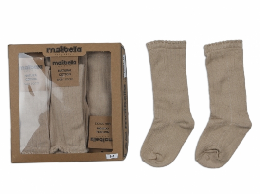 DİZALTI KALIN FİTİL ÇORAP