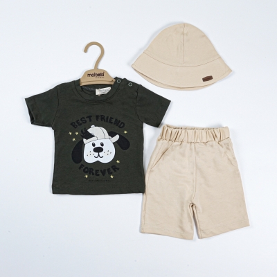 BEST FRİEND DOG  3 LÜ YAZLIK TAKIM