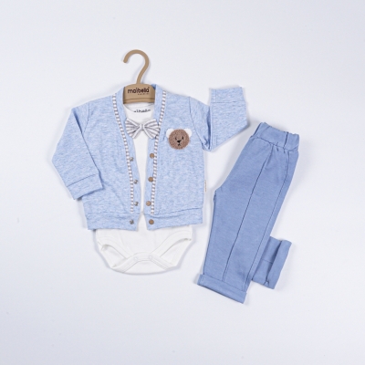 PAPYONLU AYI 3 LÜ TAKIM