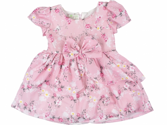 ÇİÇEKLİ ELBİSE 1-4 YAŞ