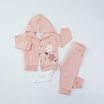 ÇİÇEKLİ 3 LÜ TAKIM