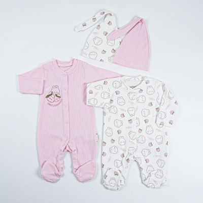 SWEET TAVŞAN ŞAPKALI 2 Lİ TULUM