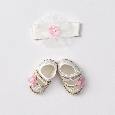 KIZ EL YAPIMI PATİK BANDANA SET