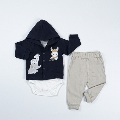 FİL NAKIŞLI 3 LÜ TAKIM